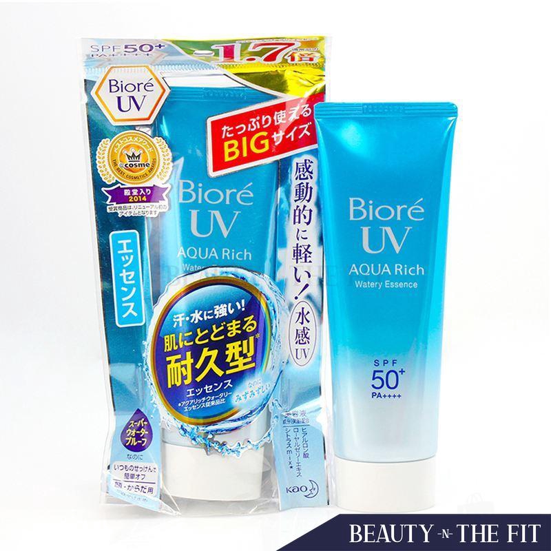 Biore Uv Aqua Rich Watery Essence Spf 50 Pa 85g Shopee Malaysia