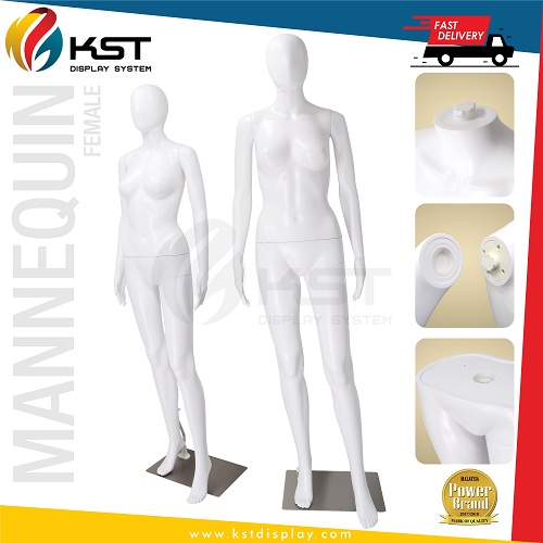 Mannequin Female Lady Full Body Mannequin Display Fashion Clothes Garment/Patung Wanita /Patung Butik Pakaian Perempuan