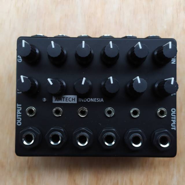 Mini MIXER HEADPHONE AMP SILENT STUDIO AMTECH 6 CHANNEL Base Guaranteed MIC  KEYBOARD | Shopee Malaysia