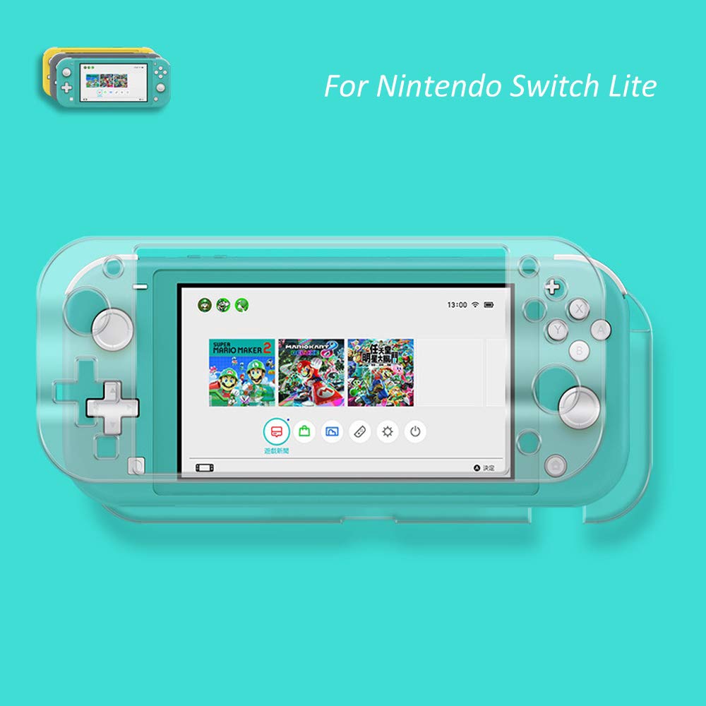 nintendo switch lite case clear