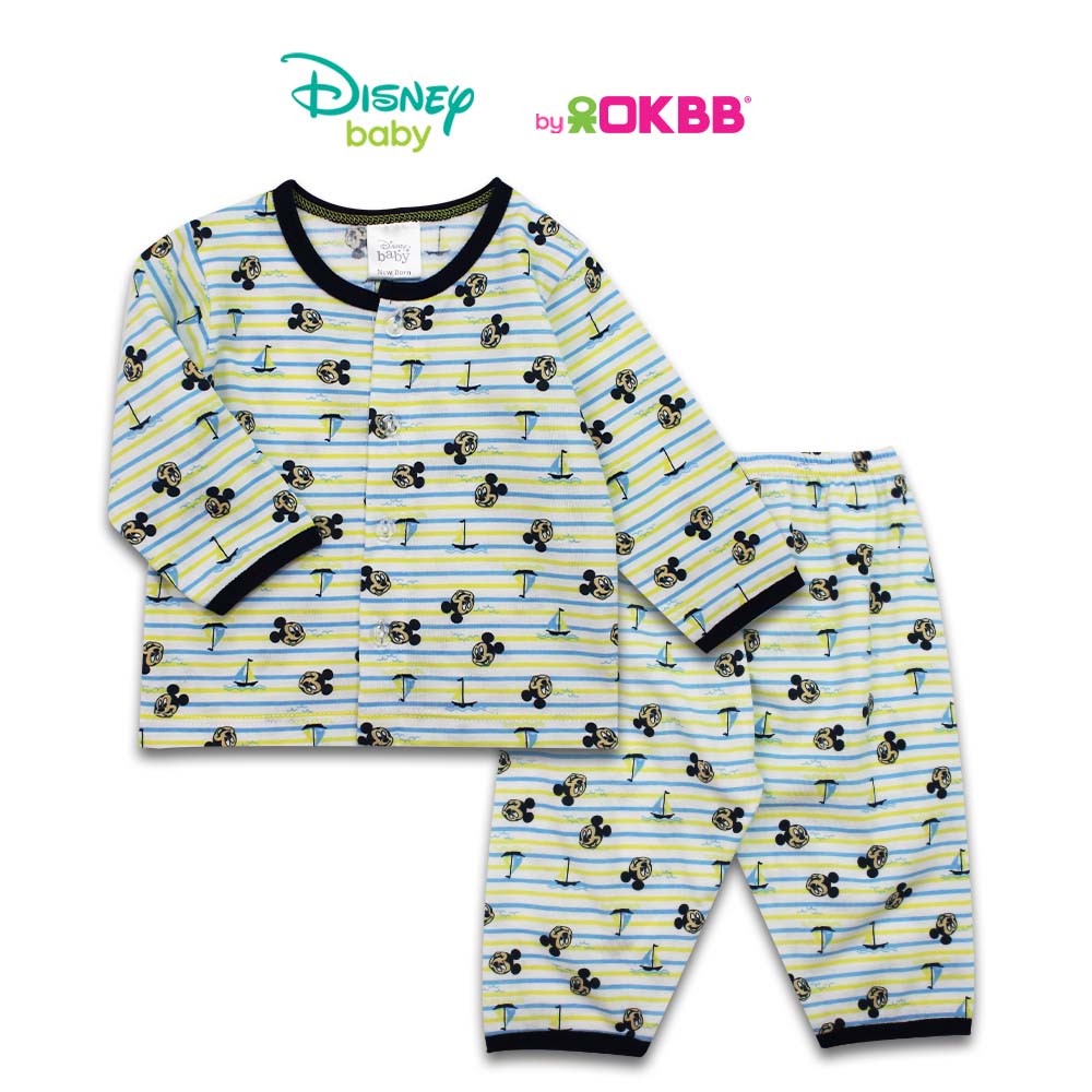 Disney Mickey Baby Boy Fashion Full Printed Clothing Birthday Party Suit Casual Wear Baby Pyjamas Suit MKMD1990_MKF003