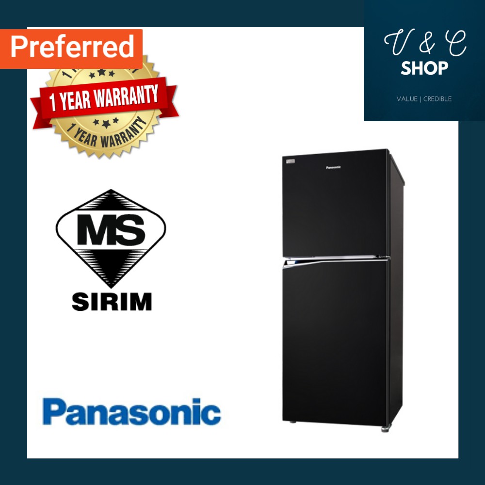 [Delivery By Seller Only KL] Panasonic Refrigerator 288L 2Door Top