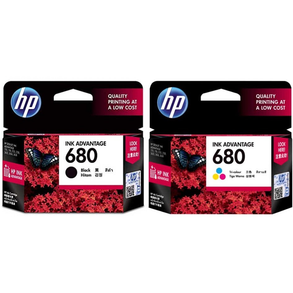 ORIGINAL HP 680 Ink Advantage Cartridge For HP DeskJet 1115/1118/2135