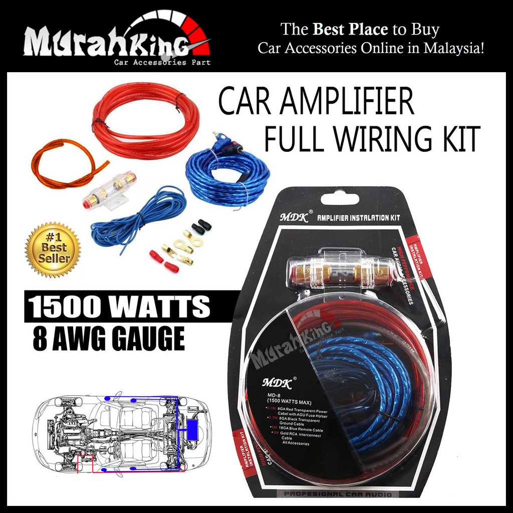 wire kit for amp