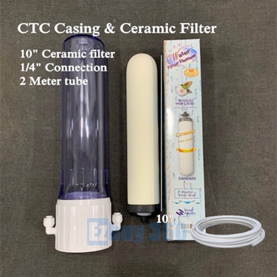 Water Filter Ceramic Filter Bristh Portacel 10" Ceramic Filter With CTC Casing