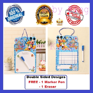 Baby King 4in1 White Board Mini Drawing Board Whiteboard Set Stationery Gift Set Kids Birthday Party