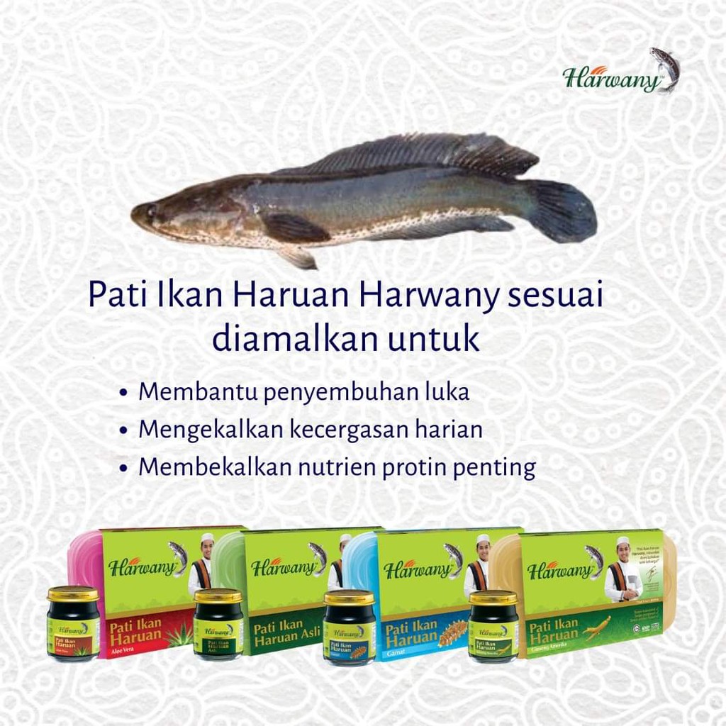 Buy Pati Ikan Haruan No 1 Di Malaysia Harwany Pati Ikan Haruan Asli Gamat 75ml 6 Free 1 Bottle Seetracker Malaysia