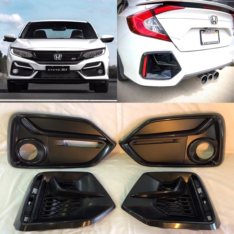 honda civic hatchback fog light cover