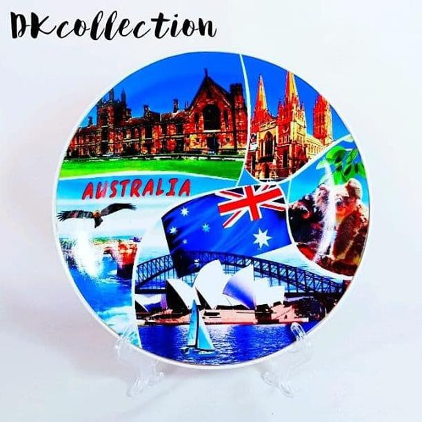 Only Here Australian Australia Plates Australia Display Plates Shopee Malaysia