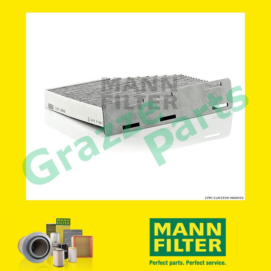 100% Original Mann Cabin Air Aircon Filter CUK2939 CUK 2939 for VW Volkswagen Caddy IV 2K SA SE 2.0 