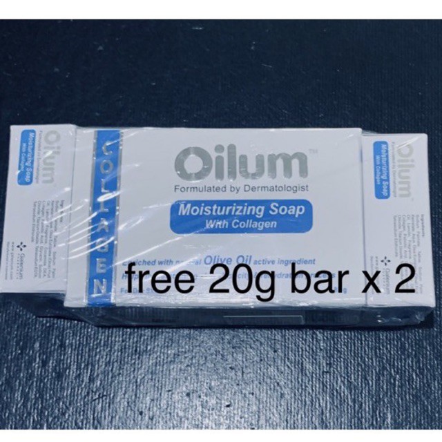 OILUM MOISTURIZING soap bar with collagen 85g expire 03/2026 Shopee Malaysia