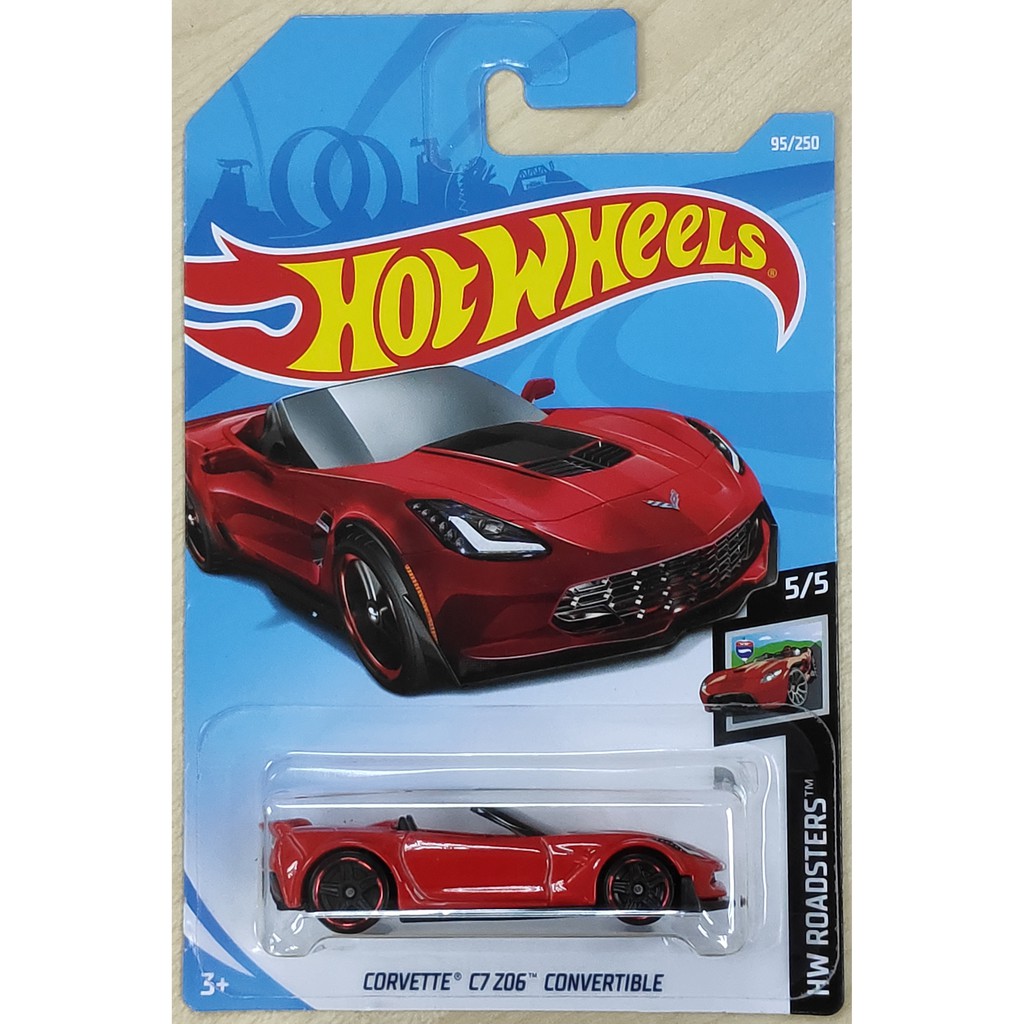 hot wheels corvette c7 zo6 convertible