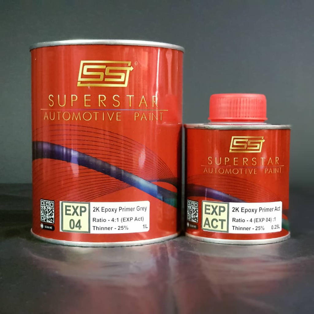 Superstar Epoxy 04 Primer, 2K Epoxy Primer, Automotive AntiRust Primer