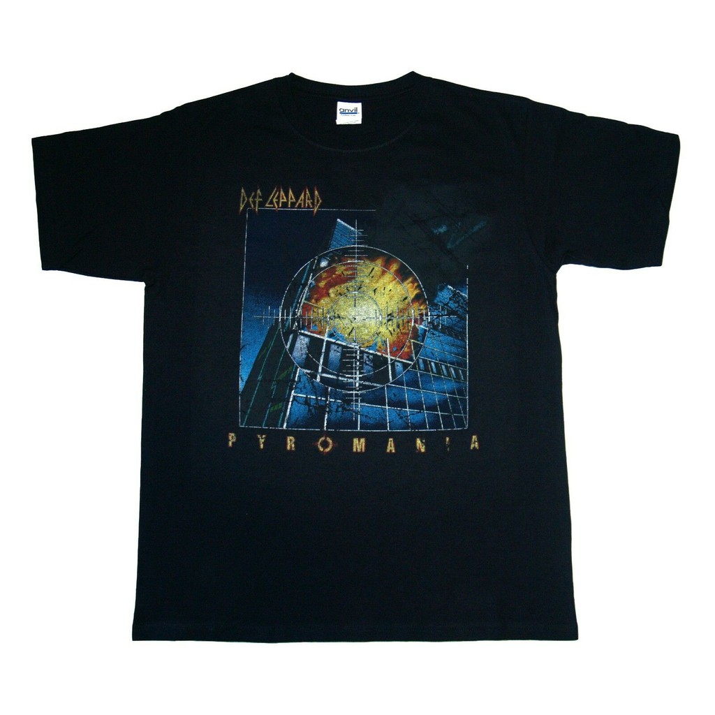 def leppard pyromania t shirt