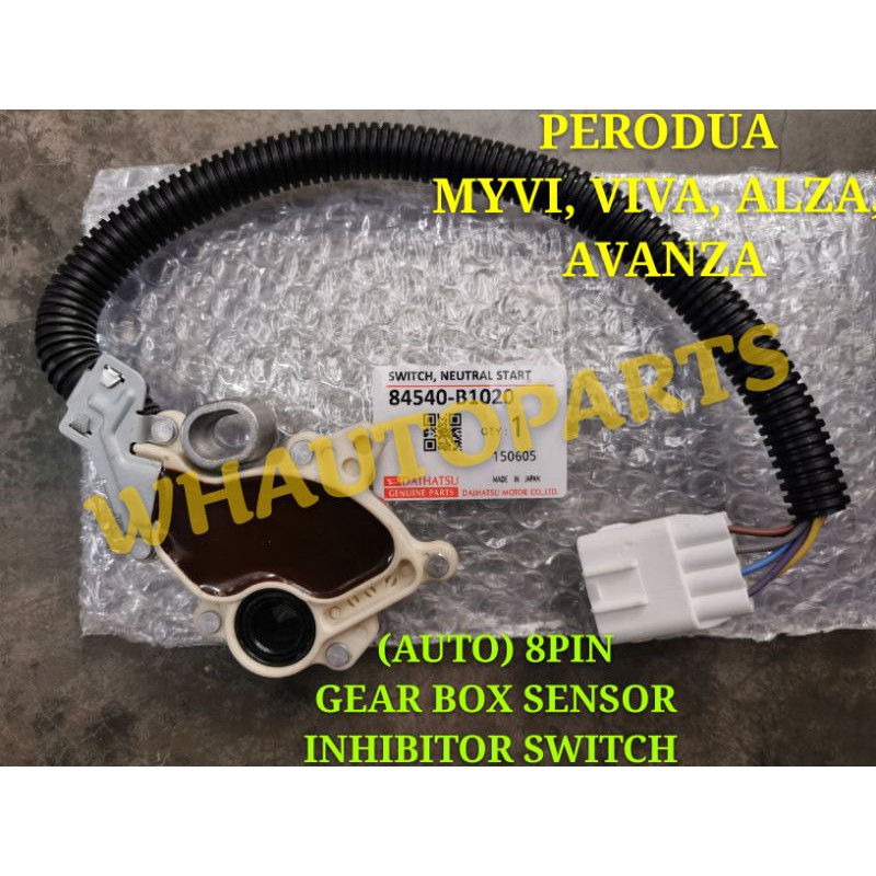 GEAR BOX SENSOR/INHIBITOR SWITCH (AUTO) (8PIN) PERODUA MYVI, VIVA, ALZA