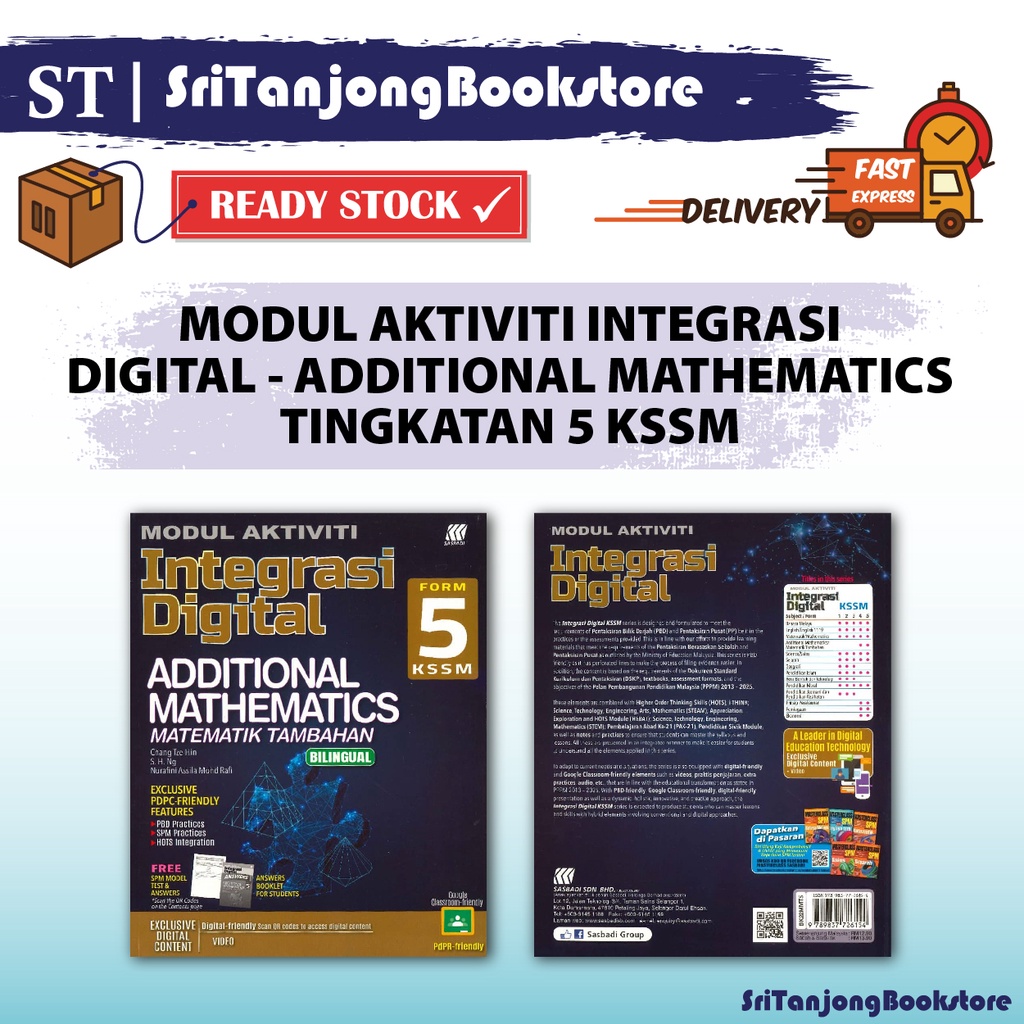 Buy SRI TANJONG  SASBADI Buku Latihan  Modul Aktiviti Integrasi