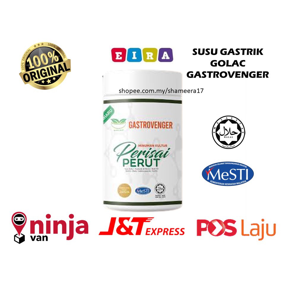 Susu Gastrik Golac Gastrovenger Perisai Perut Penawar Gastrik Ubat