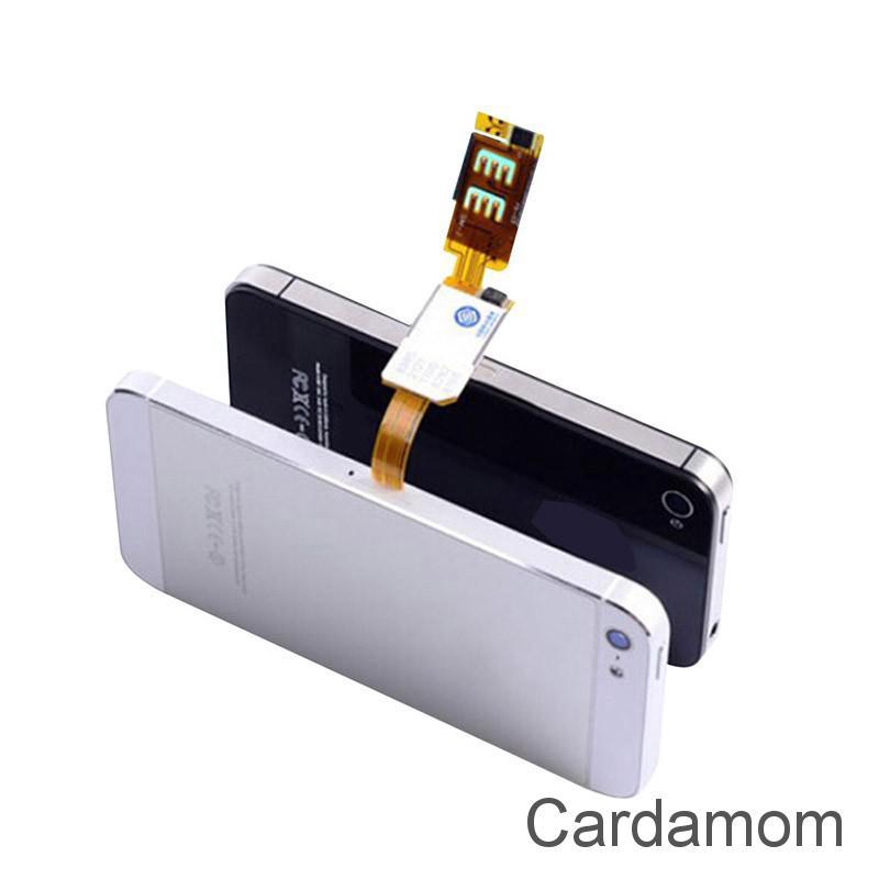 3c Bi Dual Sim Card Double Adapter Convertor For Iphone 5 5s 5c 6 6 Plus Samsung Buy It Now Shopee Malaysia