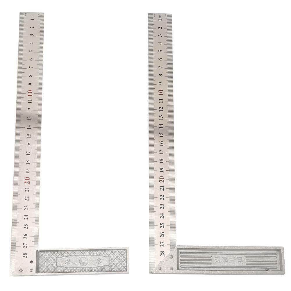 30cm 118in aluminum alloy 90 degree straight edge ruler