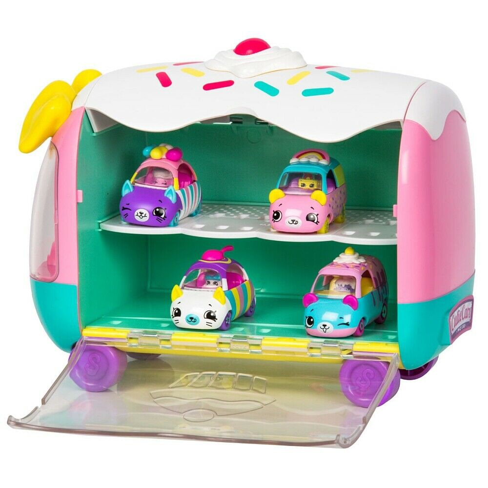 shopkins cutie cars collectors rainbow cake cupcake van