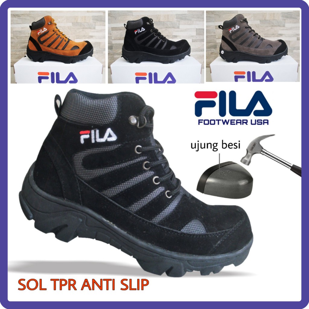 fila men's work boots