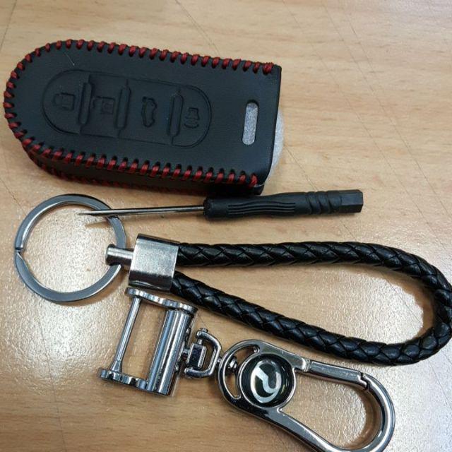 100% Genuine Leather Key Cover For Perodua Myvi / Axia 