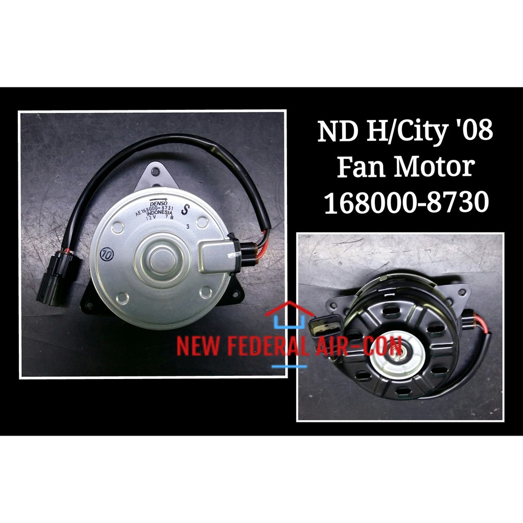 (ORIGINAL) DENSO HONDA CITY YEAR 2008 RADIATOR FAN MOTOR 1680008730/8731 Shopee Malaysia