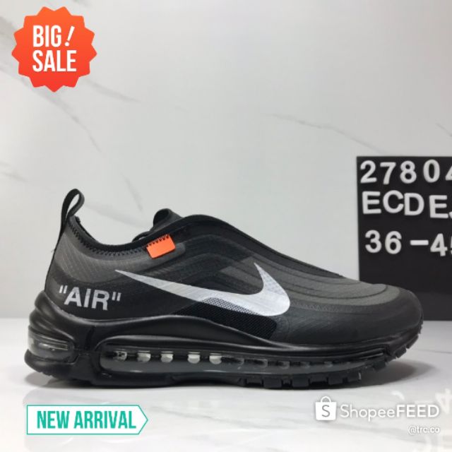 ow x air max 97 black