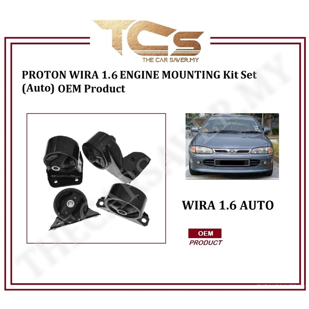Proton Wira 1.6 Engine Mounting Kit Set (Auto/Manual)OEM Product