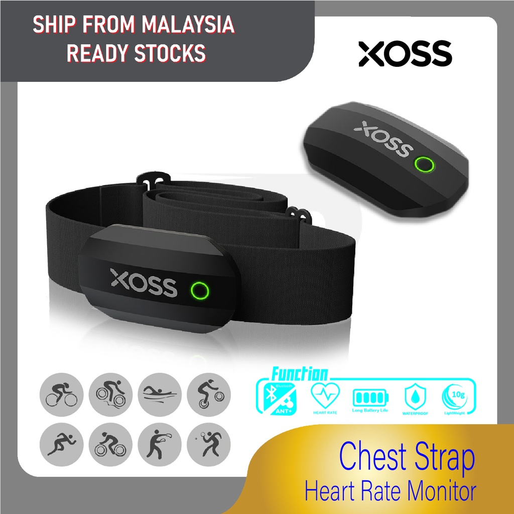 XOSS Heart Rate Monitor sensor Bluetooth 4.0 Wireless Wth Chest Strap