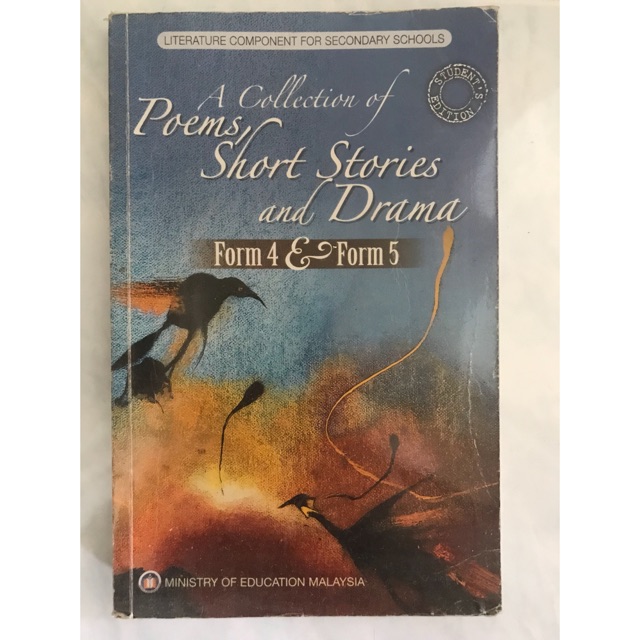 Form 4 And 5 English Literature A Collection Of Poems Short Stories And Drama Shopee Malaysia 