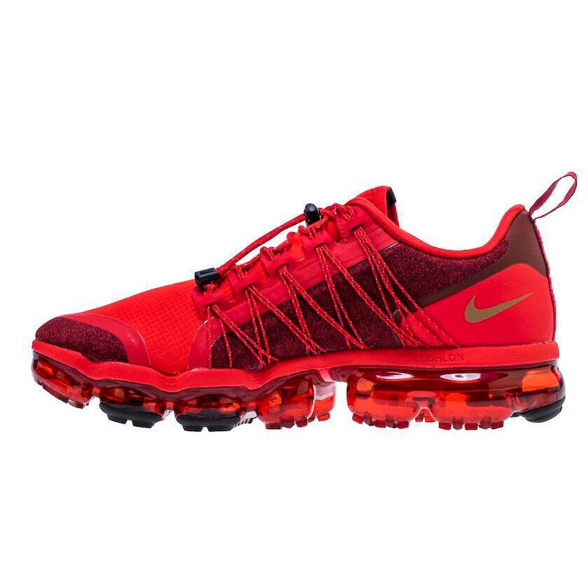 vapormax run utility red laces