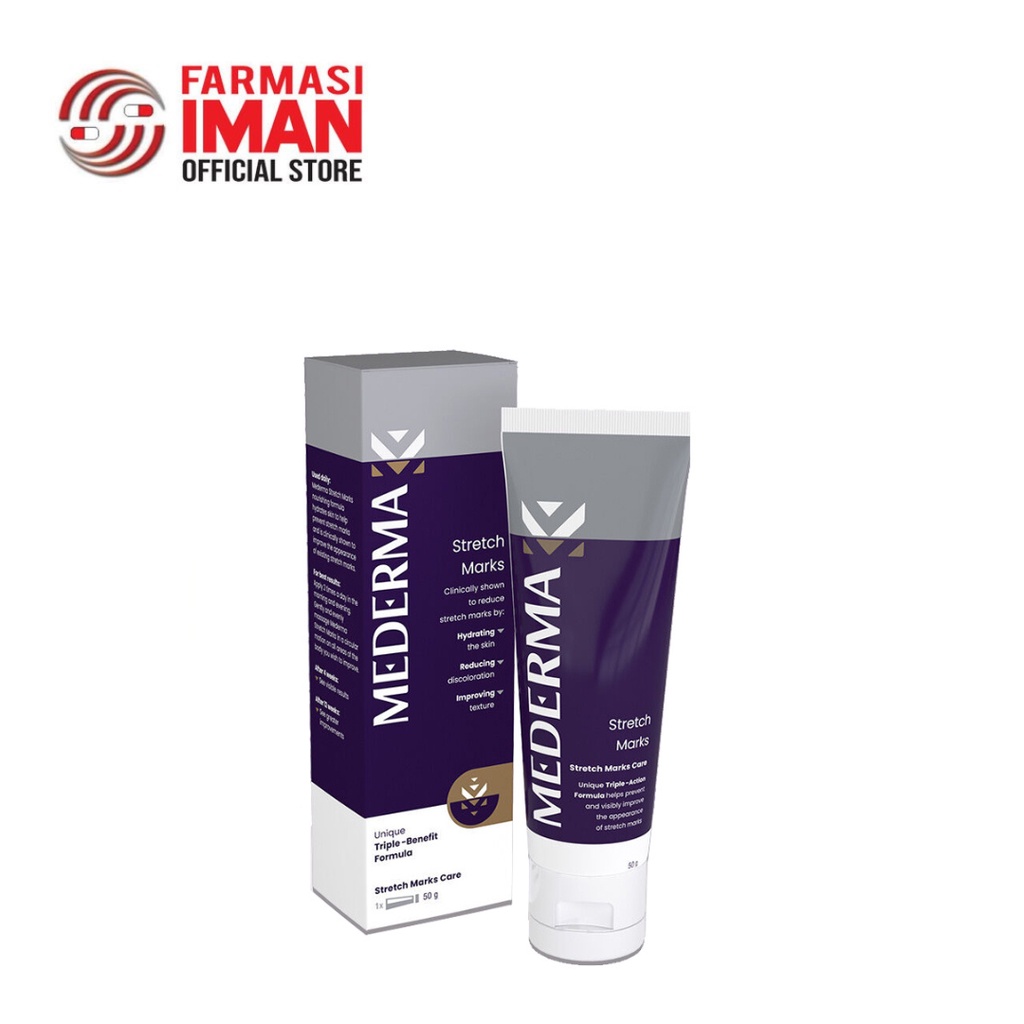 Mederma Stretch Marks Therapy Cream 50g Shopee Malaysia