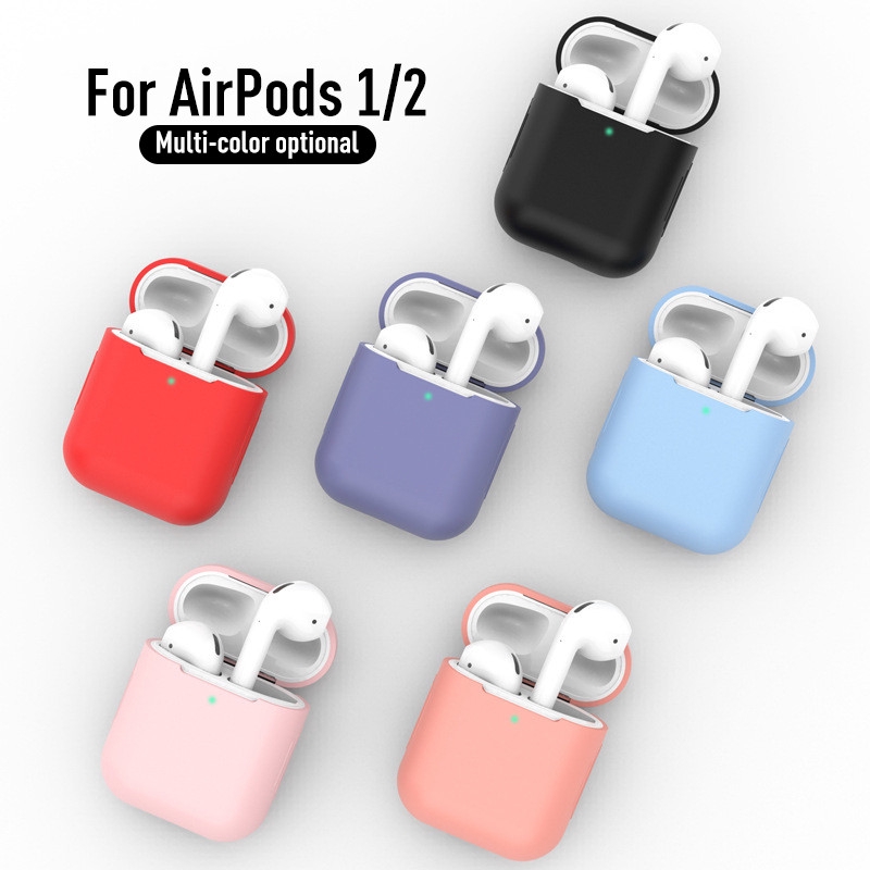 Soft Silicone Case For Airpods 2 Case Protective Earphone Case Headphones Cover