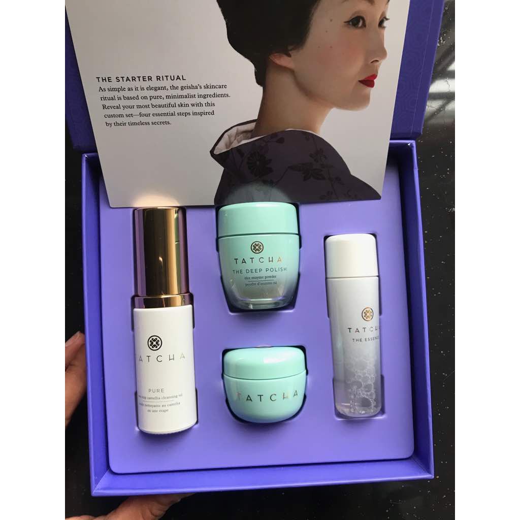 tatcha the starter ritual set normal to oily skin