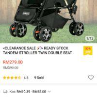 double stroller clearance sale