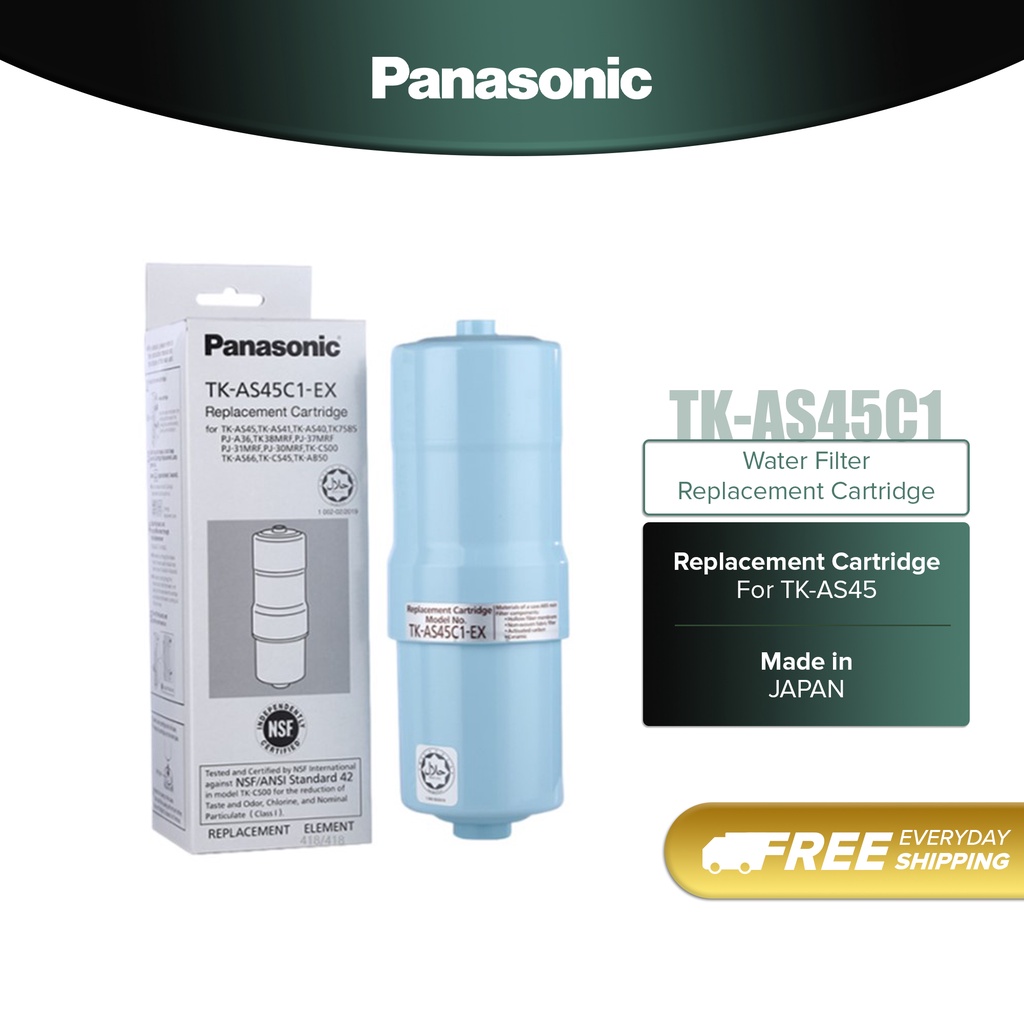 Panasonic Water Filter Replacement Cartridge For Alkaline Ionizer TK
