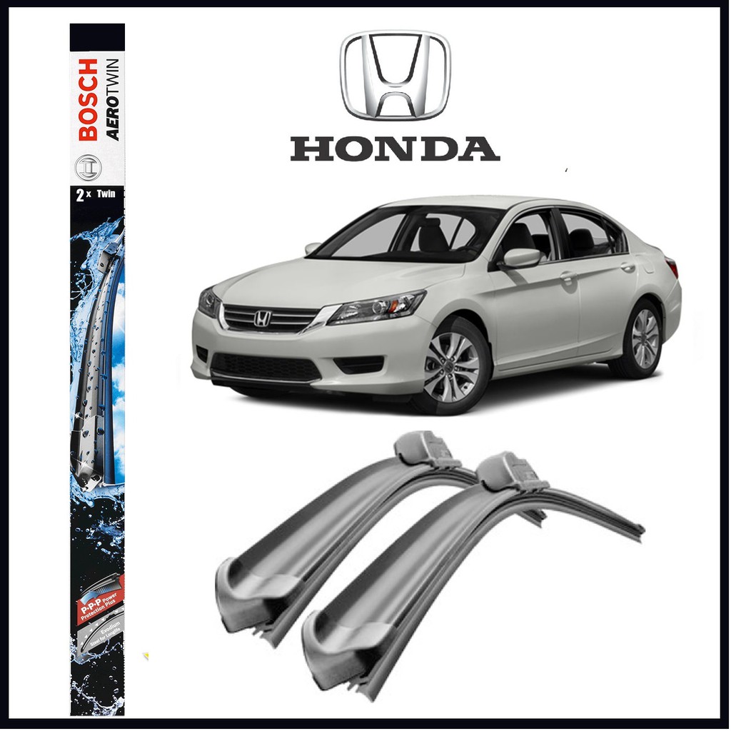 Honda Accord 2003 2018 Premium Bosch Aerotwin Wiper Blades For