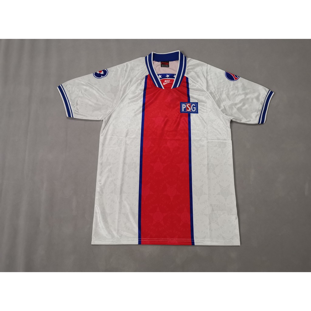 94-95 psg away Mens Retro Football Jersey | Shopee Malaysia