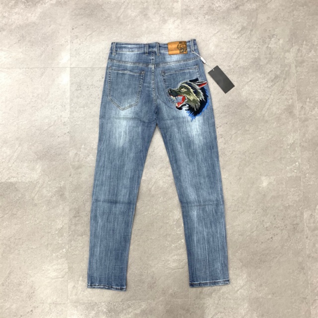 gucci wolf jeans