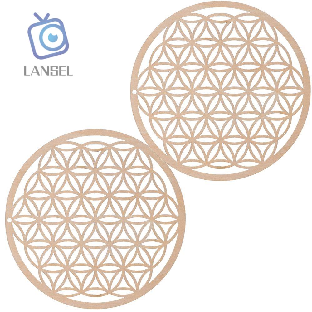 Details about   Flower of Life Shape Flower Of Life Energy Mat Wooden Wall Sign Slice Wood Base