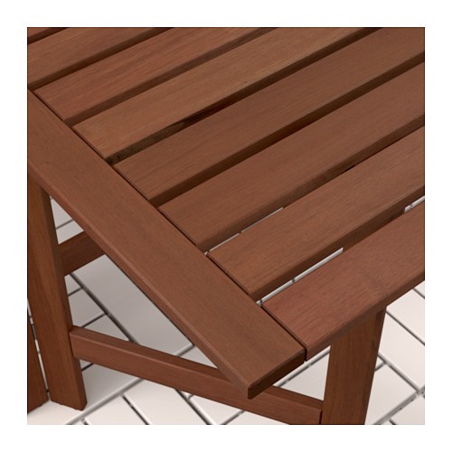 Folding Chairs Outdoor Brown Stained Ikea Applaro Table 2 Shopee