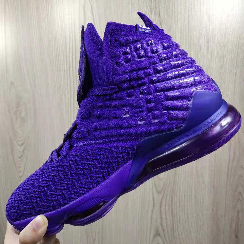 lebron 17 2k shoes purple