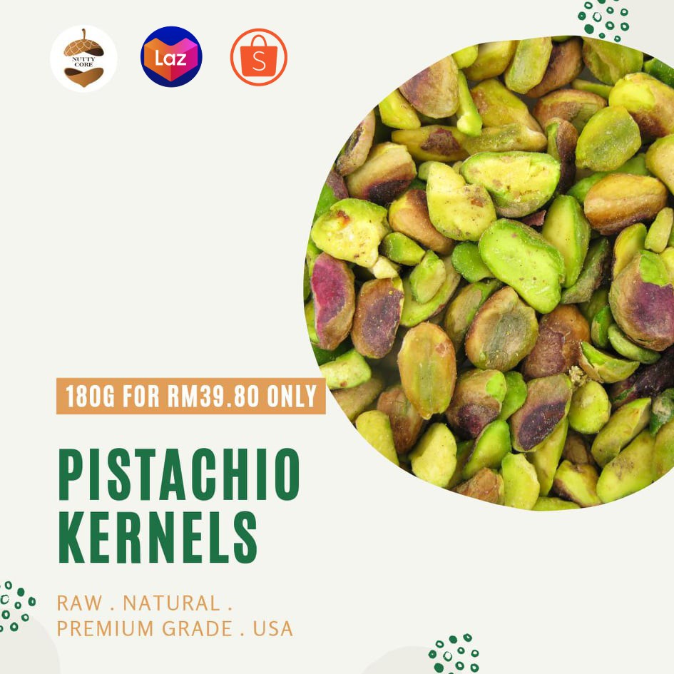 Pistachio Kernels (Premium Grade USA) 180g Shopee Malaysia