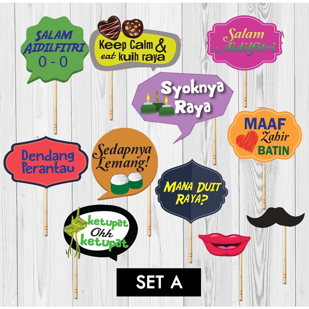 Prop Stik Hari Raya