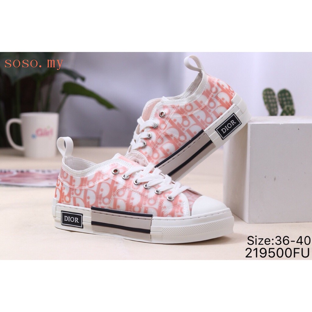dior pink sneakers