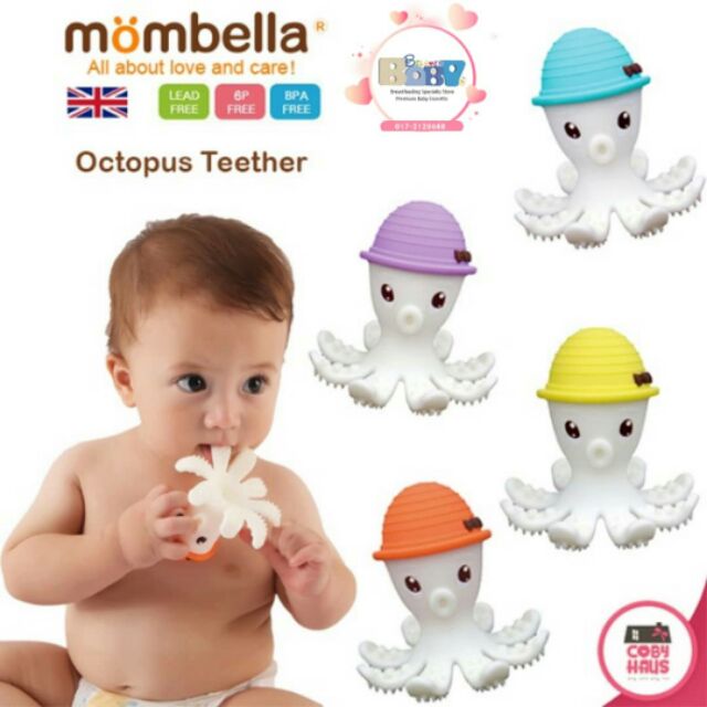 mombella octopus teether