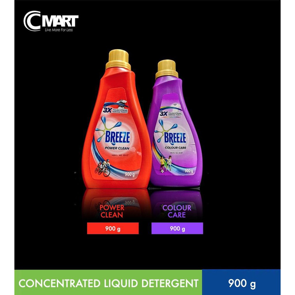 BREEZE LIQUID DETERGENT 900G Shopee Malaysia