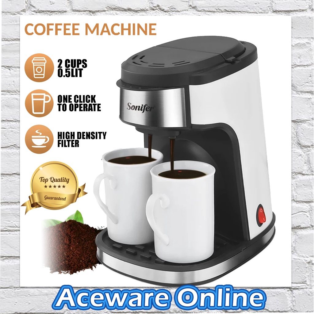 COFFEE MACHINE Mini Coffee Maker Drip Coffee Maker Tea Maker Portable Home office Mesin Kopi Brewing Machine 滴漏咖啡机