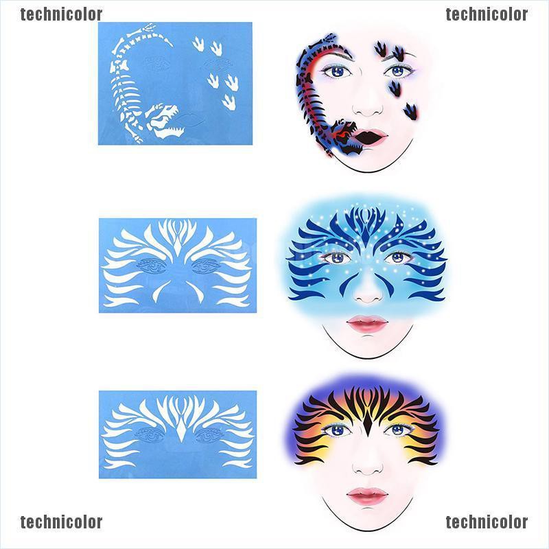 Airbrush Makeup Face Stencils | Saubhaya Makeup